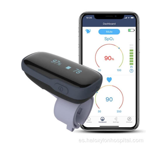 Medidor de pulso de monitor de salud portátil inalámbrico con audio